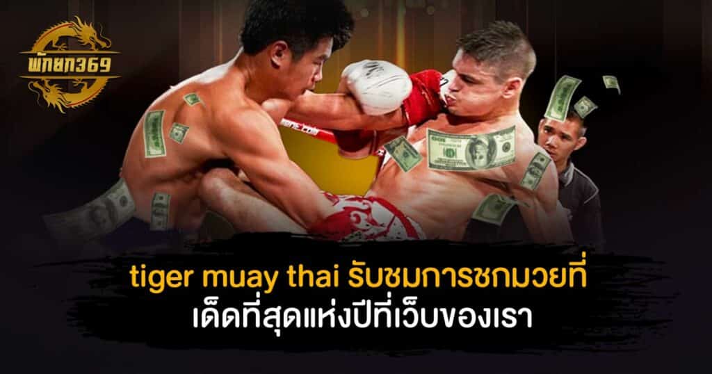 tiger muay thai รับชมการชกมวยที่เด็ดที่สุดแห่งปีที่เว็บของเรา